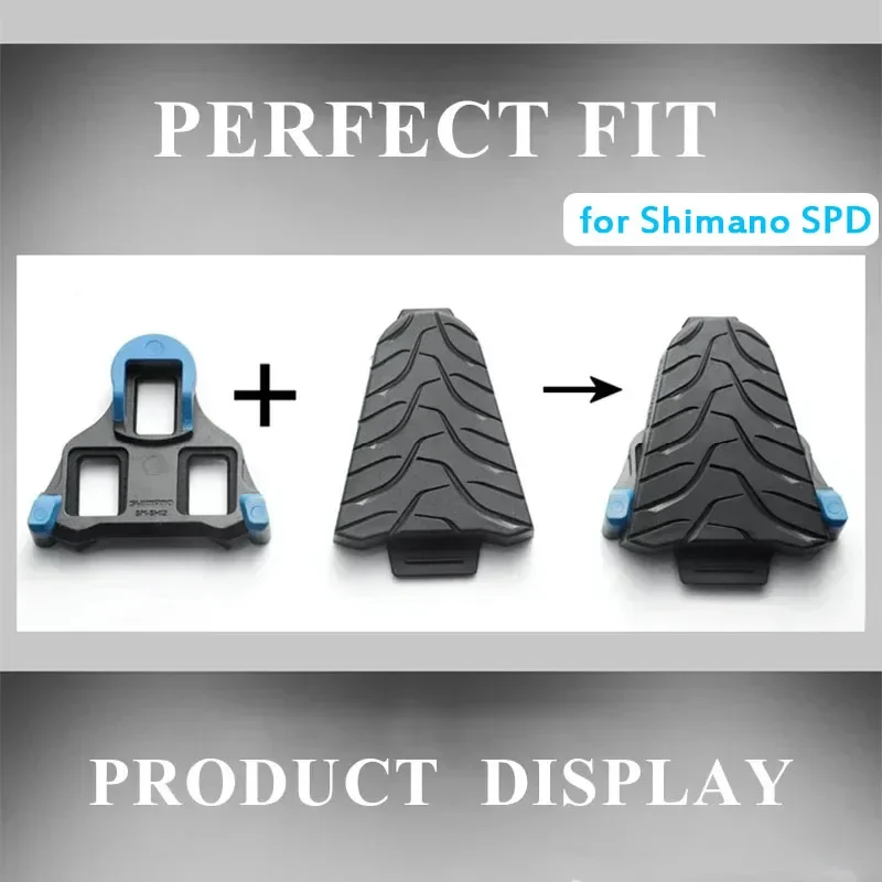 Road Bicycle Pedal Cleats Cover For SPD Pedals Cycling Shoes