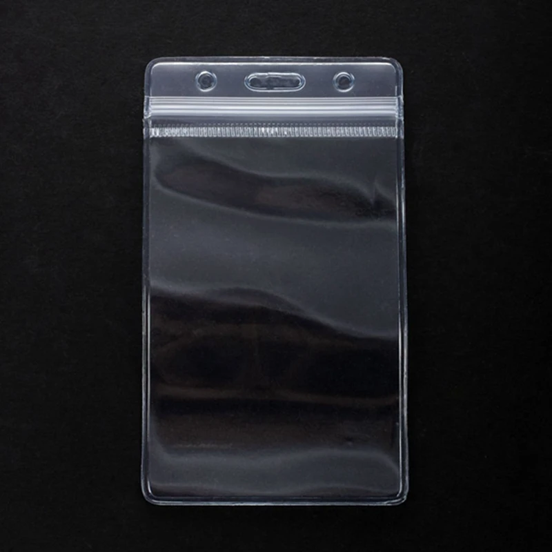 50 Pcs �и� �ö�ƽ ���� �̸� �±� ���� ID ī�� ������ �� 20 Pcs �ö�ƽ ID ī�� �̸� �±� Ȧ�� ���� ��Ʈ�� Ŭ�� ��� Cle