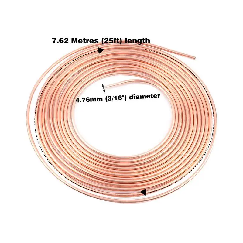 Car Brake Line Tubing Kit Coil And Fitting Replacement with Mini