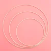 4 Pcs DIY Dreamcatcher Hoop Ring Metal Rings Decorate Accessories Tassel Garland 4