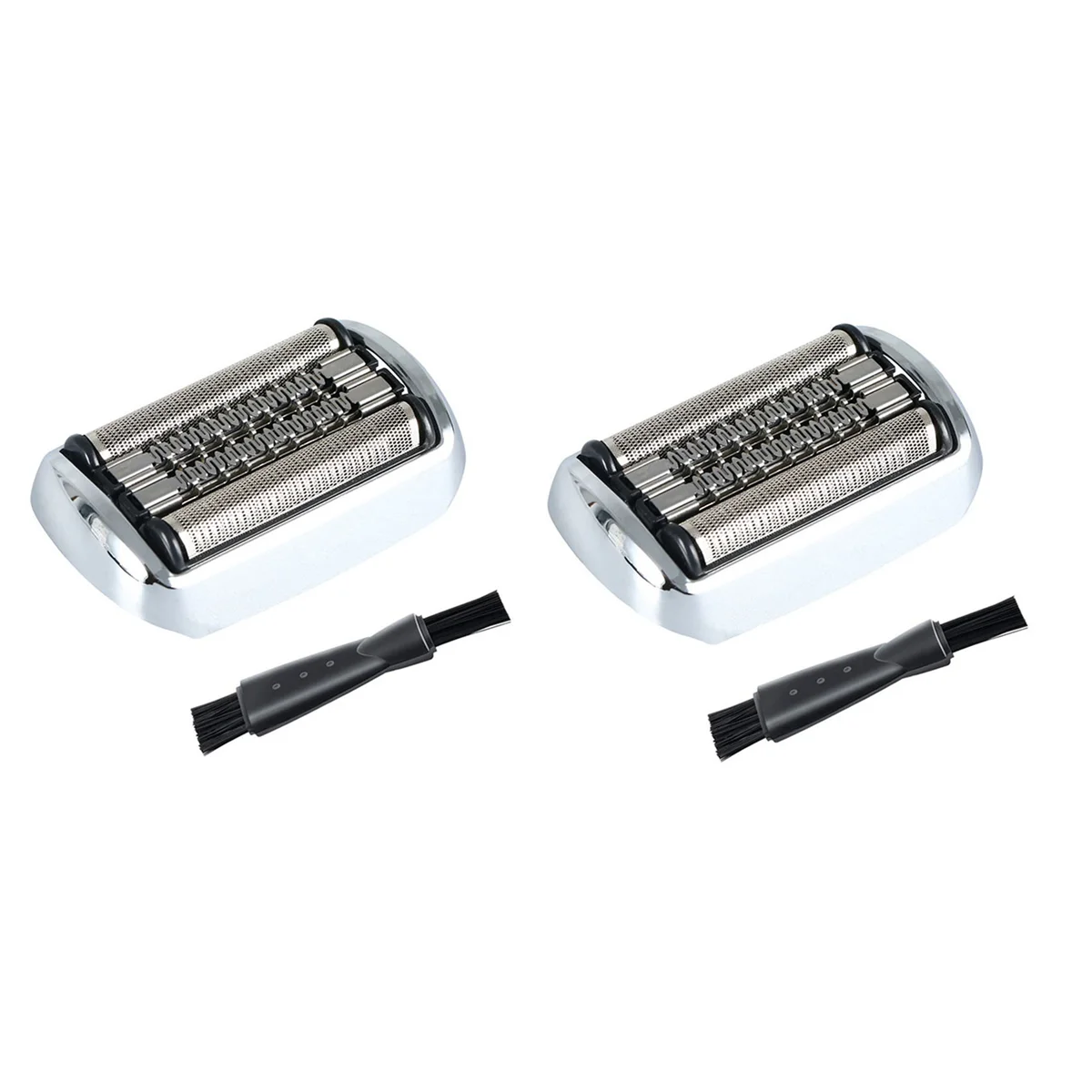 

2X Shaver Head Replacement for Braun 92S 92B 92M Electric Shaver Series 9 Shaving Machines Razor Blade Silver A