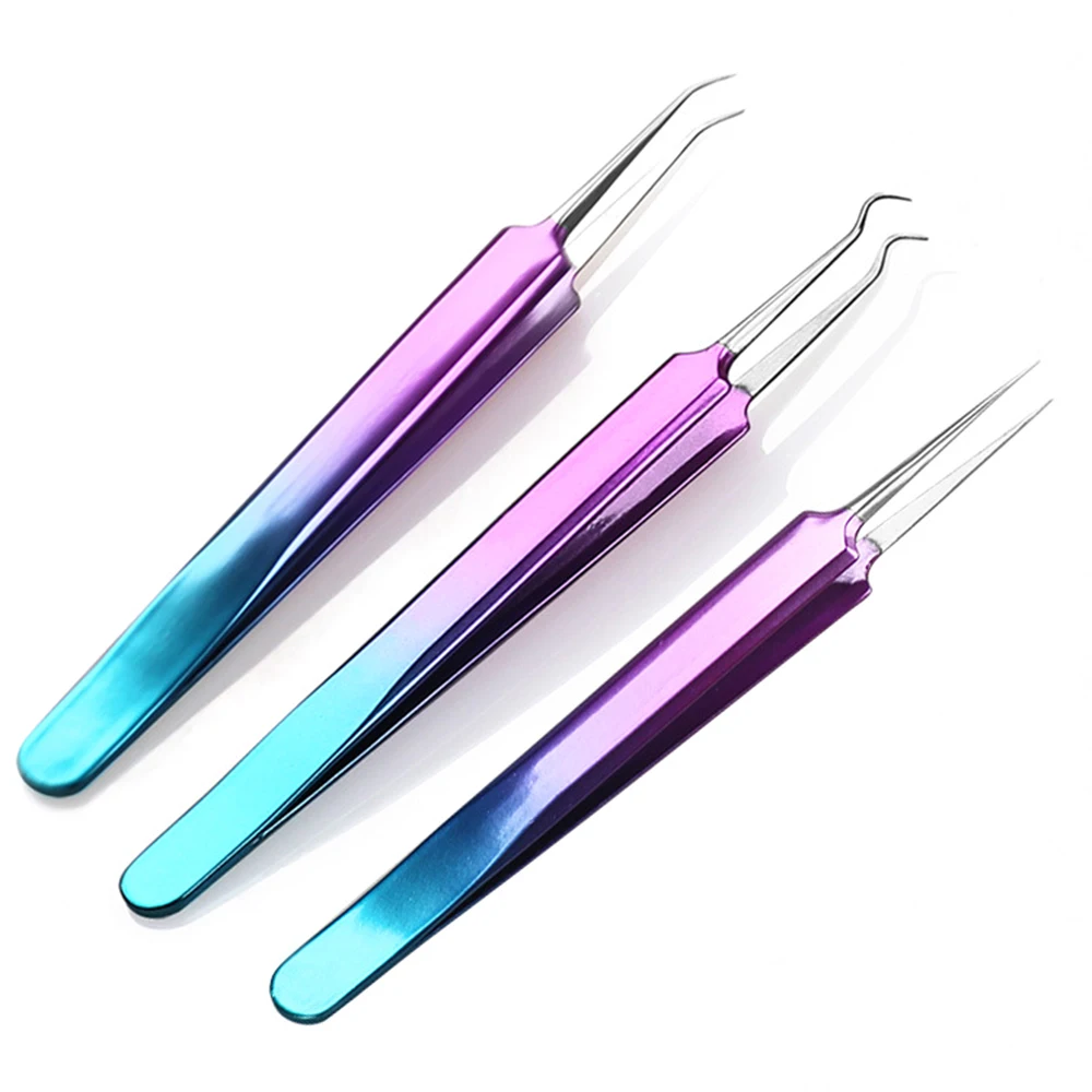 

Stainless Steel Sturdy And Durable Professional-grade Eyelash Extension Tool With Precision Tip Blackhead Remover Face Care Tool