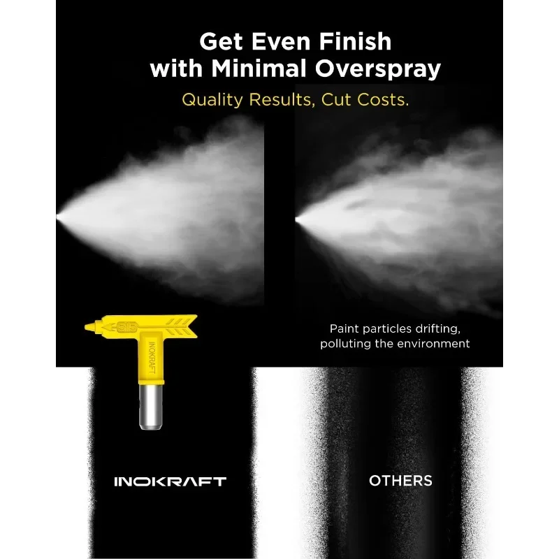 MaXpray M1 Airless Paint Sprayer, Highly Efficient Thinning-Free Minimal Overspray for Up to 10 Gallon DIY Painting Projects