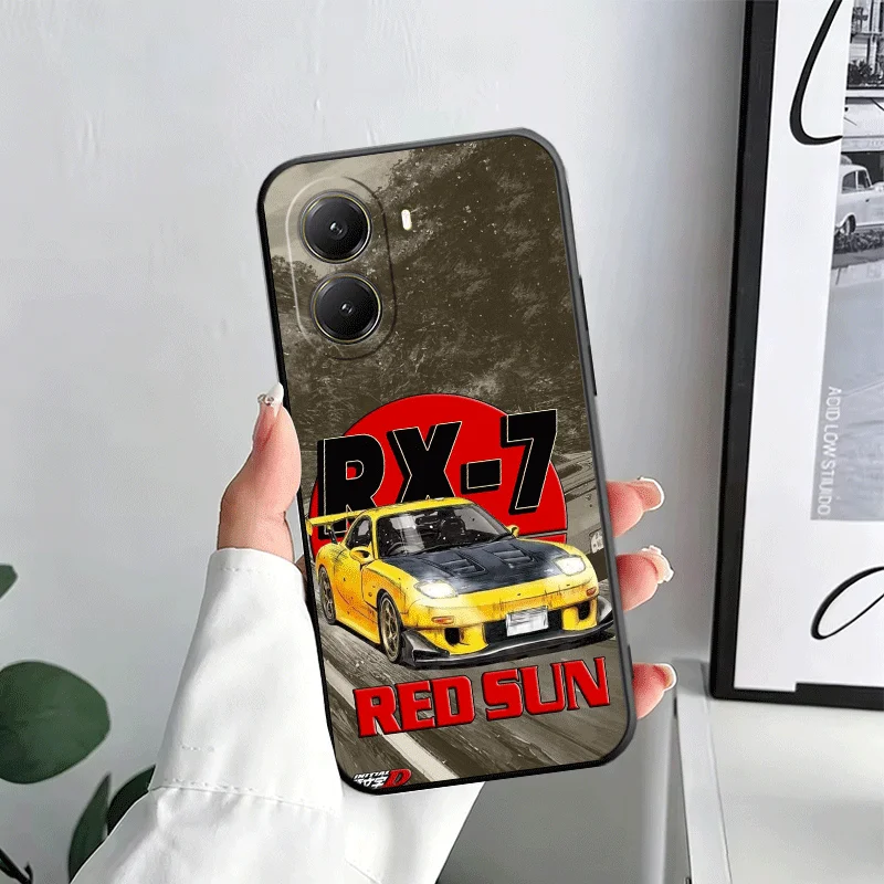Customizable Soft Phone Case with Initials and Stylish Design
