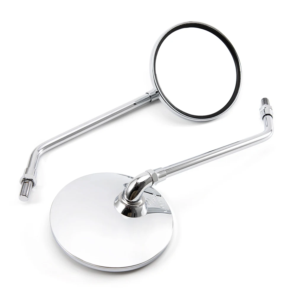 Un Paio Di Specchietti Retrovisori Per Specchietti Retrovisori Per Moto E-Bike Honda Scooter Kawasaki Suzuki Yamaha 10Mm