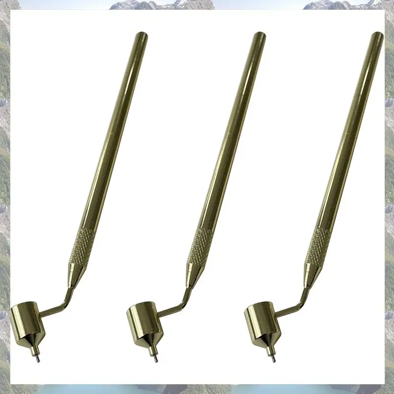 2025 Trend 3X 경사 파인 라인 페인트 펜, 라벨 디테일링 파인 라인 유체 작가 페인트 애플리케이터 펜, 락 칩용, 1