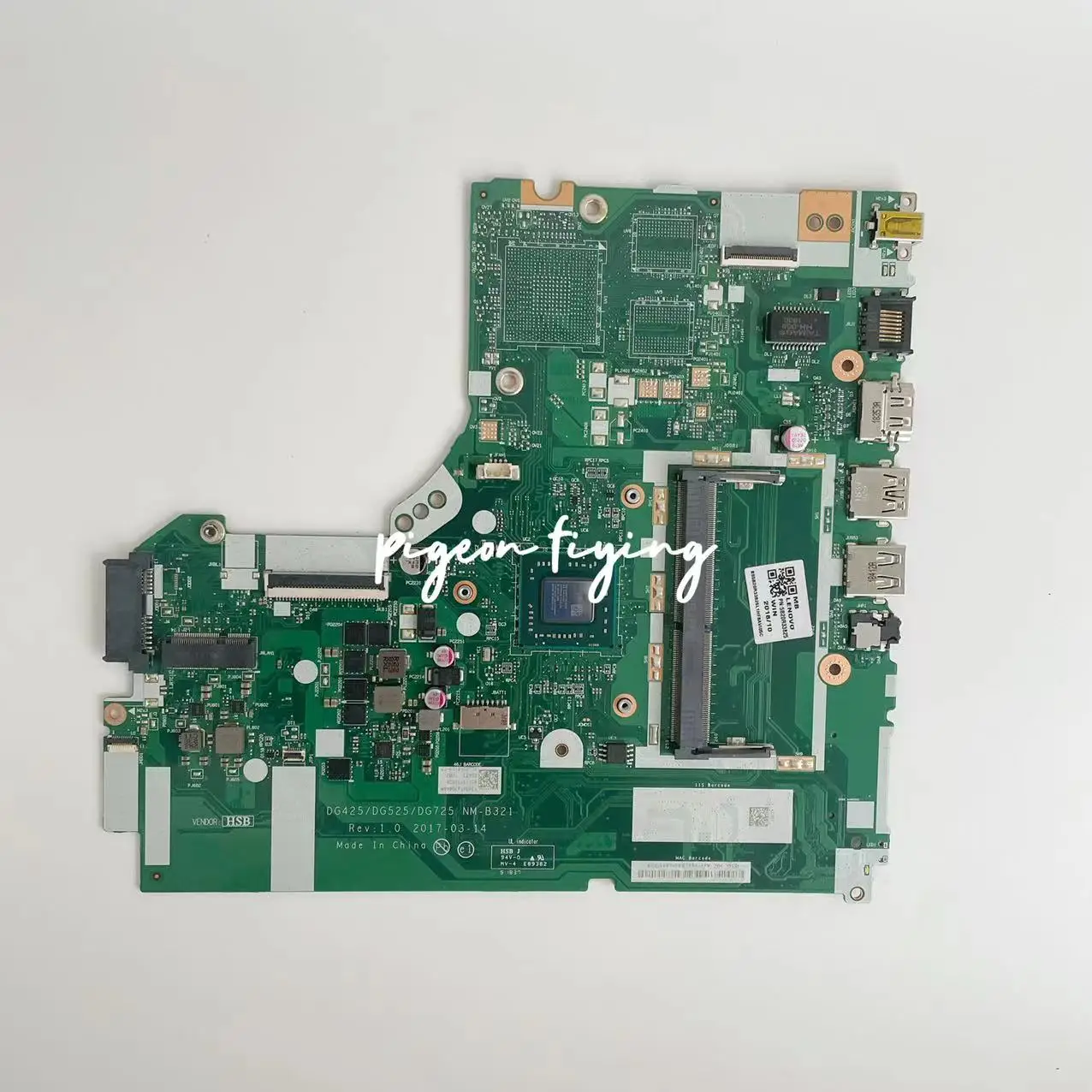 Placa-mãe para Laptop para Ideapad 32014ast Cpu A4-9120 A6-9220 A9-9420 9425 Uma Ddr4 Fru:5b20r33828 5b20r33825 5b20r33827 Nm-b321 - Imagem 5