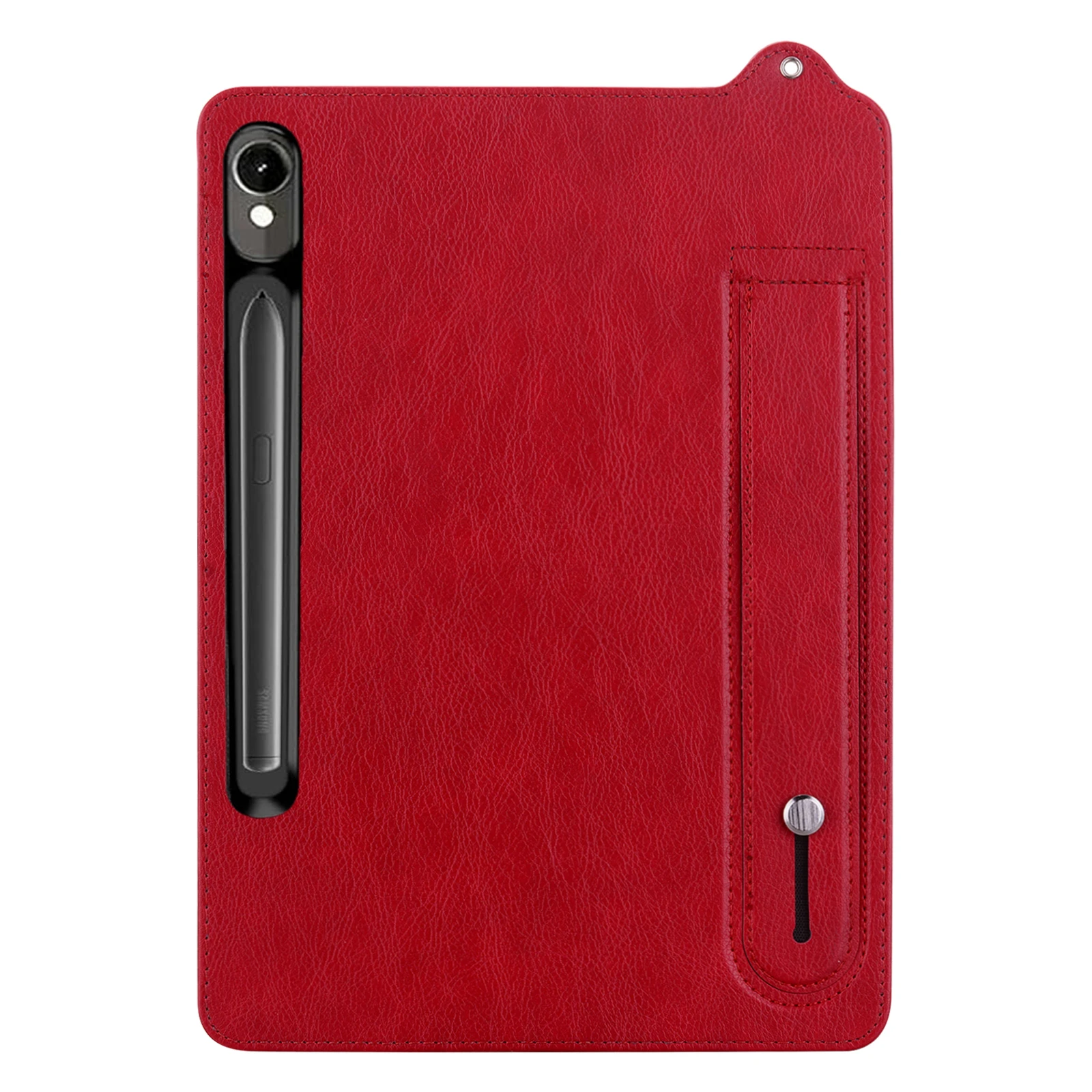Premium Hand Strap PU Leather Soft Tablet Cover