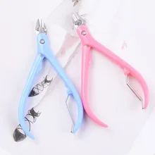 

Toenail Ingrown Nail Art Cuticle Nipper Clipper Edge Cutter Manicure Scissor Plier Tool Pedicure Dead Skin Remover Random Color