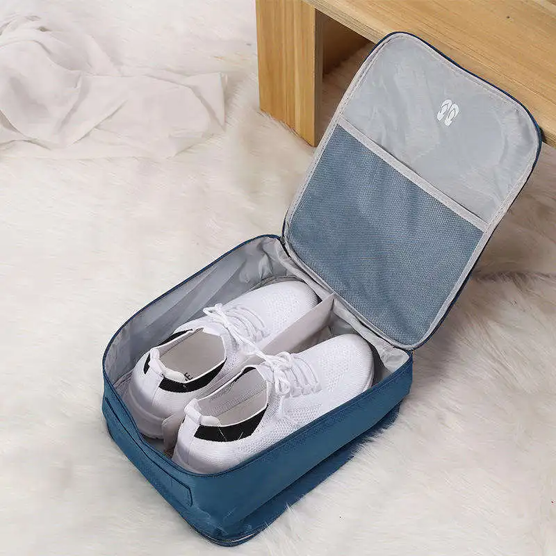 Shoe Dust Bag Multi-Functional Portable Three-Shoe Waterproof Travel Drawstring Box Fashion Custom Shoe Bags