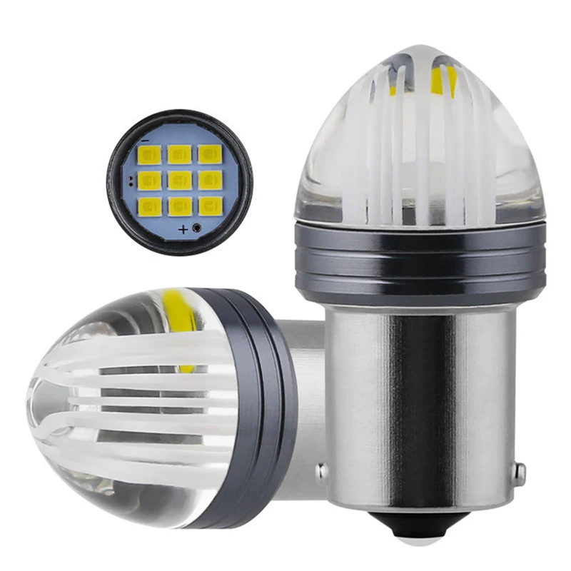 

1pc 3D P21W 1156 BA15S LED Bulb P21/ 5W 1157 BAY15D LED Car Turn Signal Brake Light