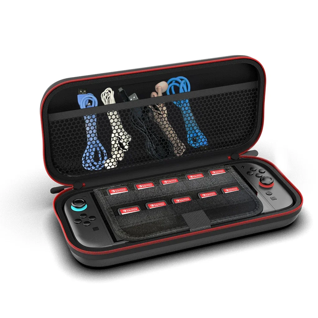 Waterproof EVA Shell Protective Storage Hand Bag For Switch2 generation host 9in1 bag+tempered film+silicone cover+dust plug+hat