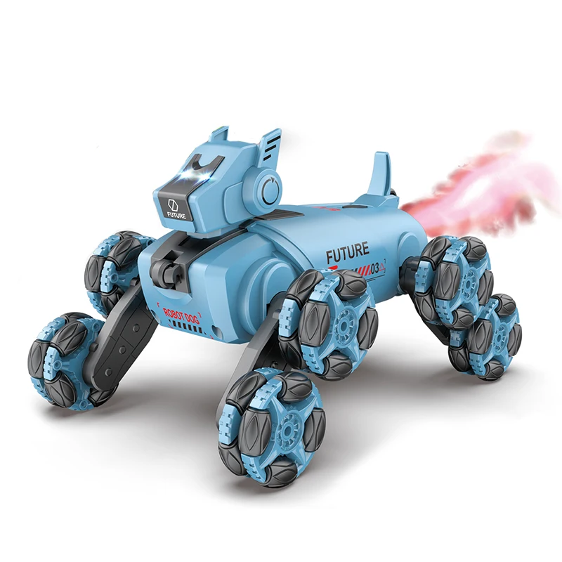 2.4G Remote Control Robot Dog 360 Degree Drift Stunt RC Car Toys For Boys Girls Children Gift M765-53 3