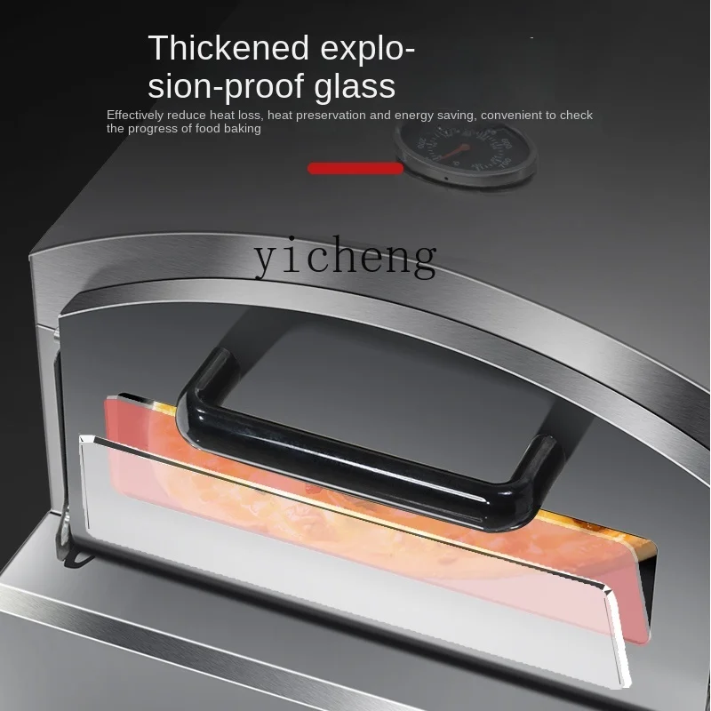 Tqh Electric Hot Pizza Oven Commercial Small Electric Oven Portable Pizza Stove Pizza Baking Oven 4