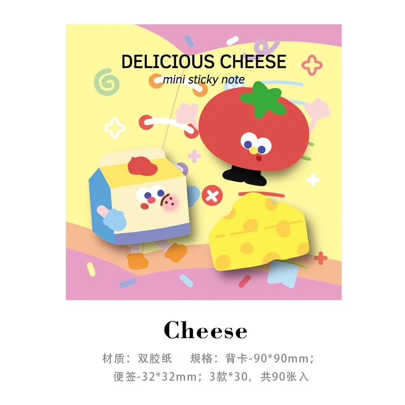 Korean Cute Cartoon Shaped Sticky Notes Collection