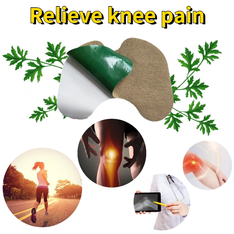 

12/24pcs Knee Relief Patches Kit Knee Joint Pain Plaster Chinese Wormwood Extract Sticker for Joint Ache Herbal Stickers New