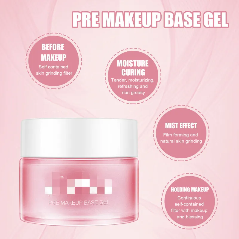 Makeup Primer Cream 30ml Natural Invisible Pore Smooths Fine Line Oil-Control Brighten Moisture Lasting Oil-Control