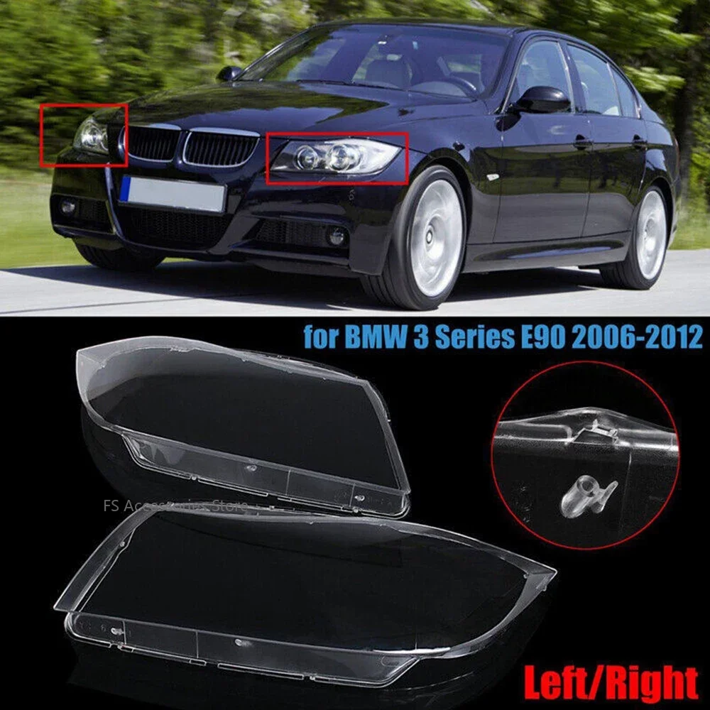 Крышка фары для BMW 3-series E90 E91 2006-2012, фара фары с ксеноновым покрытием