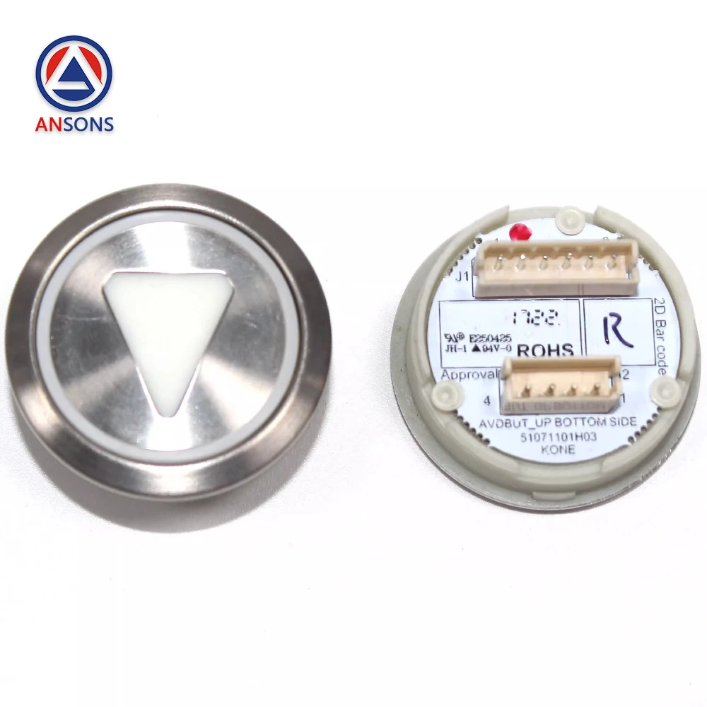 51071091H03 51071101H03 KONE Elevator Push Button Ansons Elevator Spare Parts