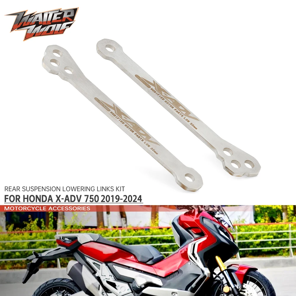 Pédales Pliantes Passager Pour Honda X-ADV 750 (2021-2024) - Noir Titane, Neuves