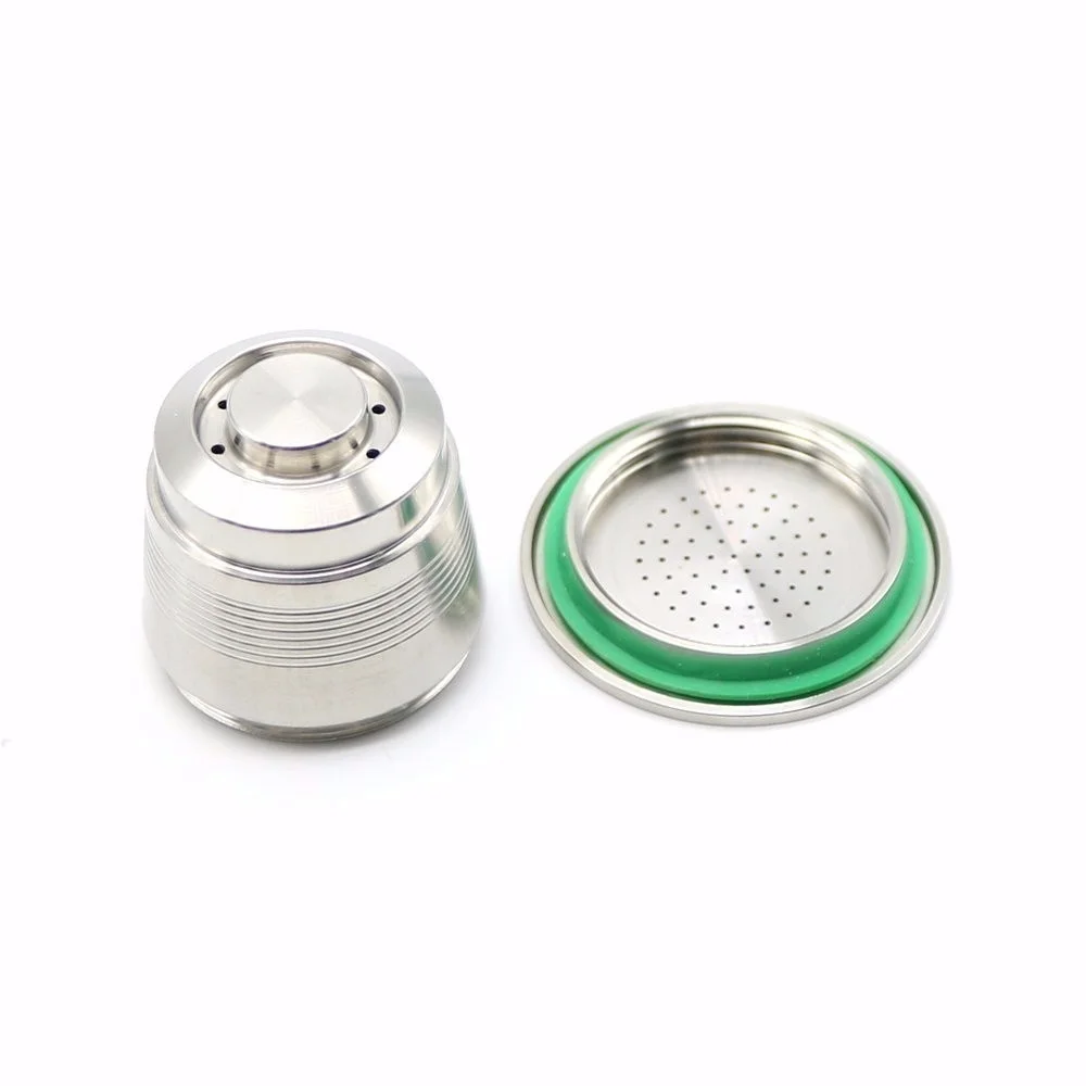 NEW-Stainless-Steel-Compatible-for-Nespresso-Machine-Reusable-Refillable-Capsule-Free-Shipping