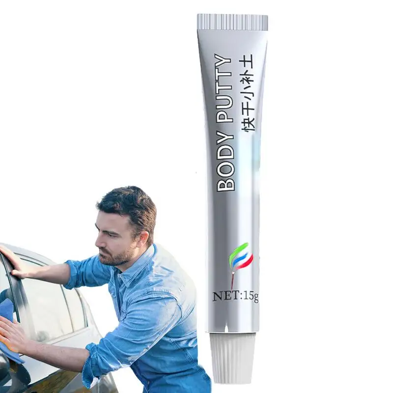 

15g Car Body Filler Assistant Smooth Repair Tool Polishing Auto Fast Molding Putty for Trucks Minivan universal color car spray