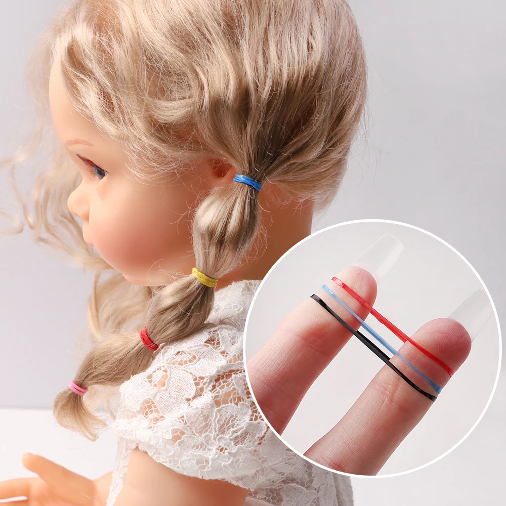 Colorful Elastic Hair Bands Set 5