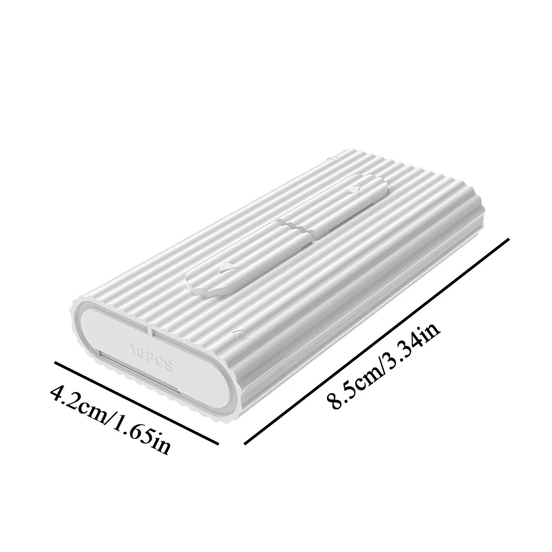 Automatic Dental Floss Box With 10pcs Dental Floss Travel Portable Flosser Picks Dispenser Flos Organizer Case Oral Hygiene Care dental floss holder dental floss dispenser dental cleaning tools