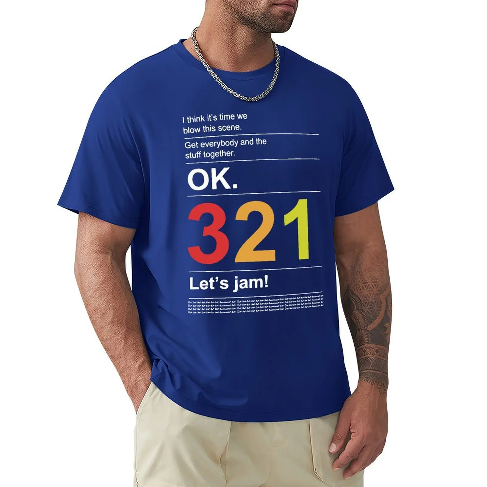 thumbnail image 1 of Tank Cowboy Bebop T-Shirts Men Anime Manga Letters Print Leisure Pure Cotton Tees Crewneck Short Sleeve T Shirt Printed Clothes, 1 of 5
