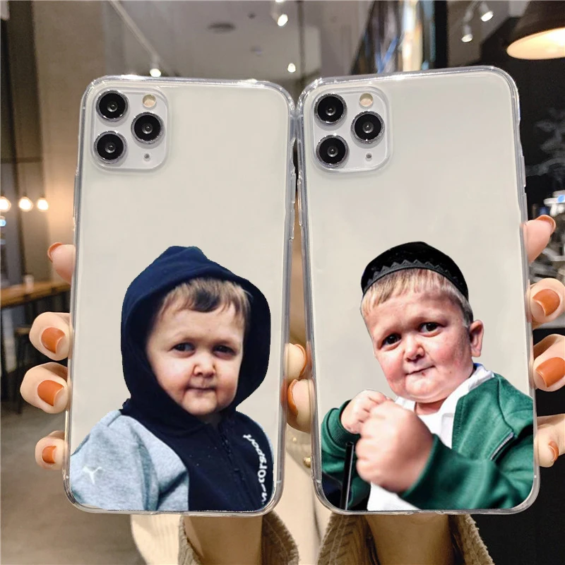 Babaite Funny Hasbulla Transparent Phone Case - Soft TPU Cover