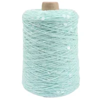 1-88 Colour пряжа 200g 600M 100% cotton yarn 6mm+3mm special Sequin yarn DIY garment accessories  Rag doll Knitting yarn 1