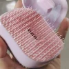 High appearance level air cushion massage comb Artificial diamond set small portable fluffy anti-static home massage comb 6