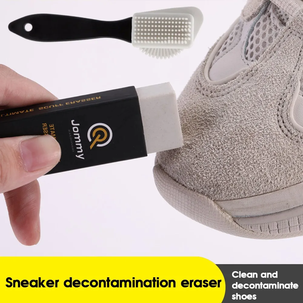 Shoe Cleaner 1PC Cleaning Eraser Suede Nubuck Matte Leather Shoes Boot Brush Stain Decontamination Wipe
