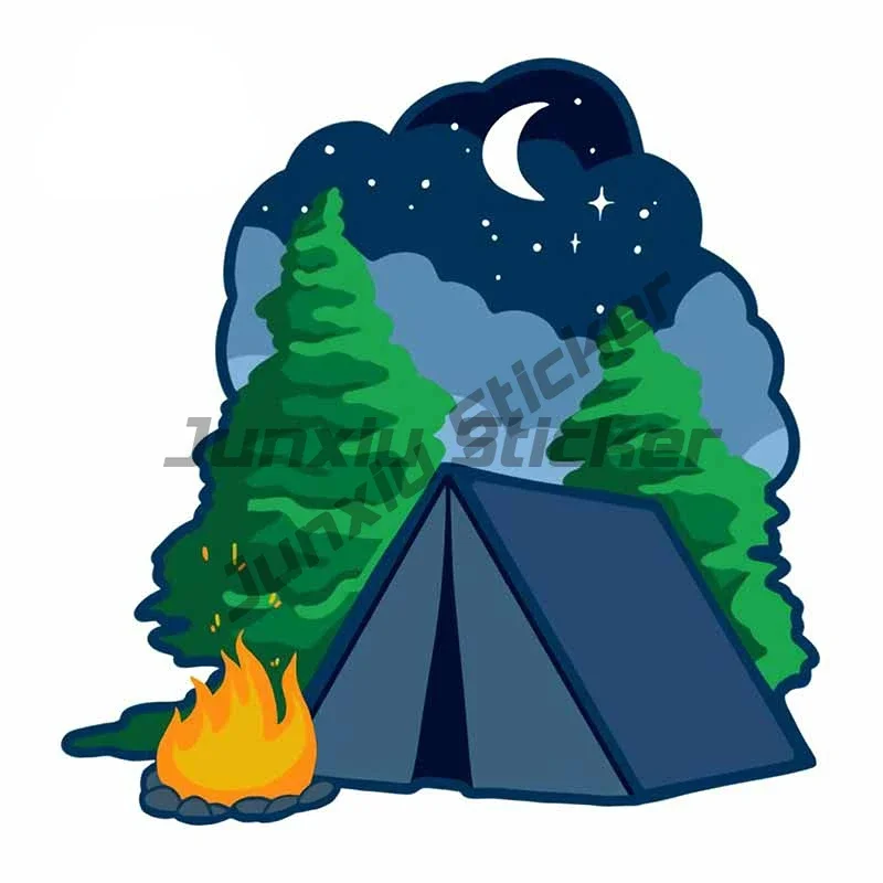 Funny Car Sign Expedition Travel Sticker Never Stop Exploring Decal JDM Off-road Rear Windshield Trunk Decoration