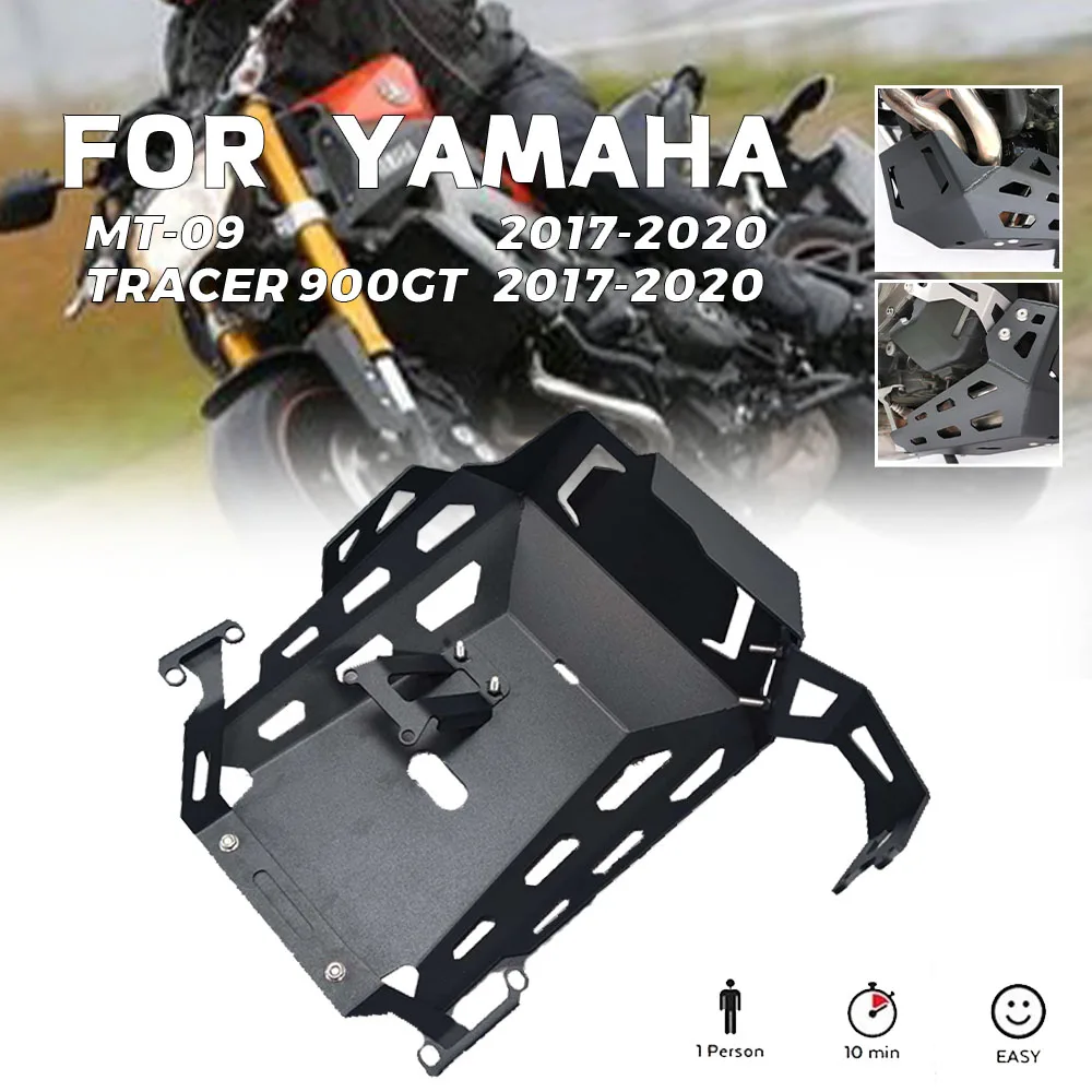 

For YAMAHA MT-09 TRACER 900GT FJ-09 17-20 Motorcycle Engine Chassis Anti-skid Protection Cover Aluminum Alloy Anti-skid Plate