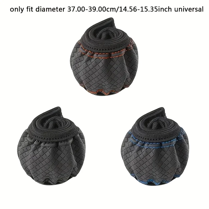 Universal Anti-Slip Breathable Microfiber Leather Steering Wheel Cover