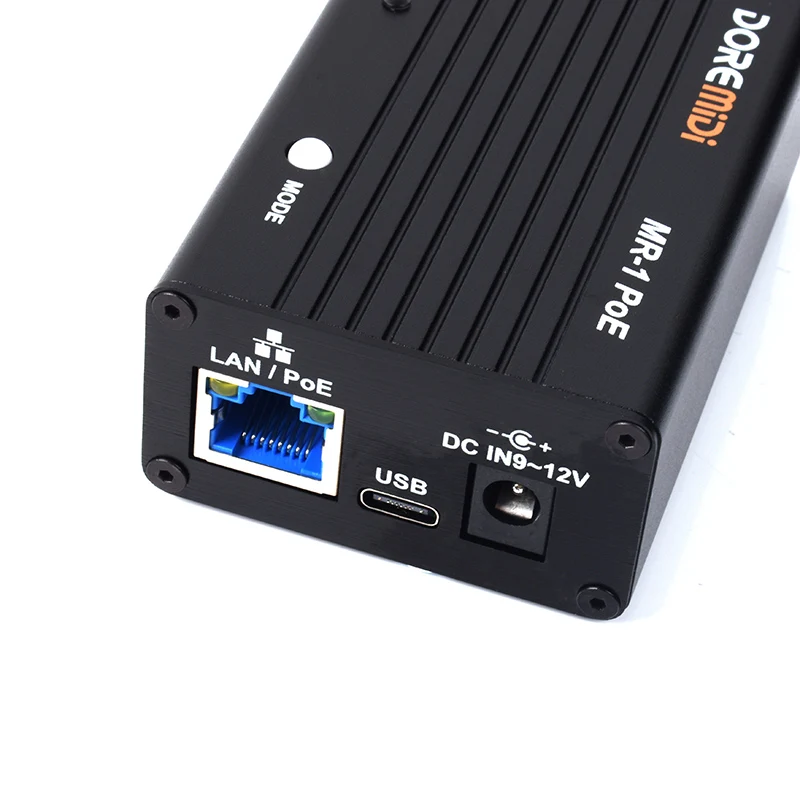 DOREMiDi RTP MIDI 네트워크 인터페이스 MR-1 PoE