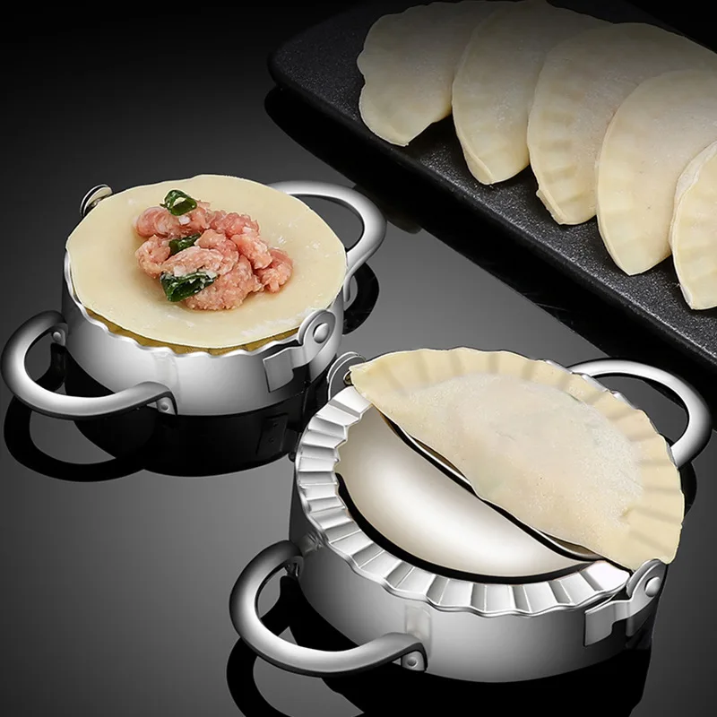 Dumpling Maker Dough Cutter Skin Slicer Machine DIY Jiaozi Ravioli Pie Pastry Mold Kitchen Baking Tools