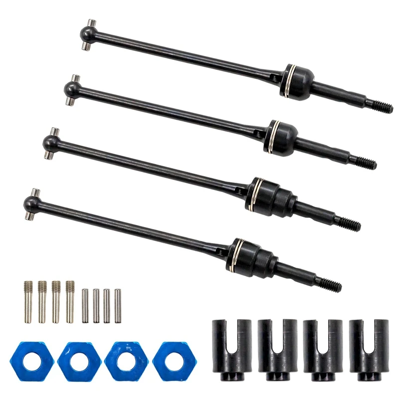 

4 шт., стальные ходовые клюшки для собак TRX1/10 Slash 4X4 нержавеющий 2WD Huanqi 727 1: 10