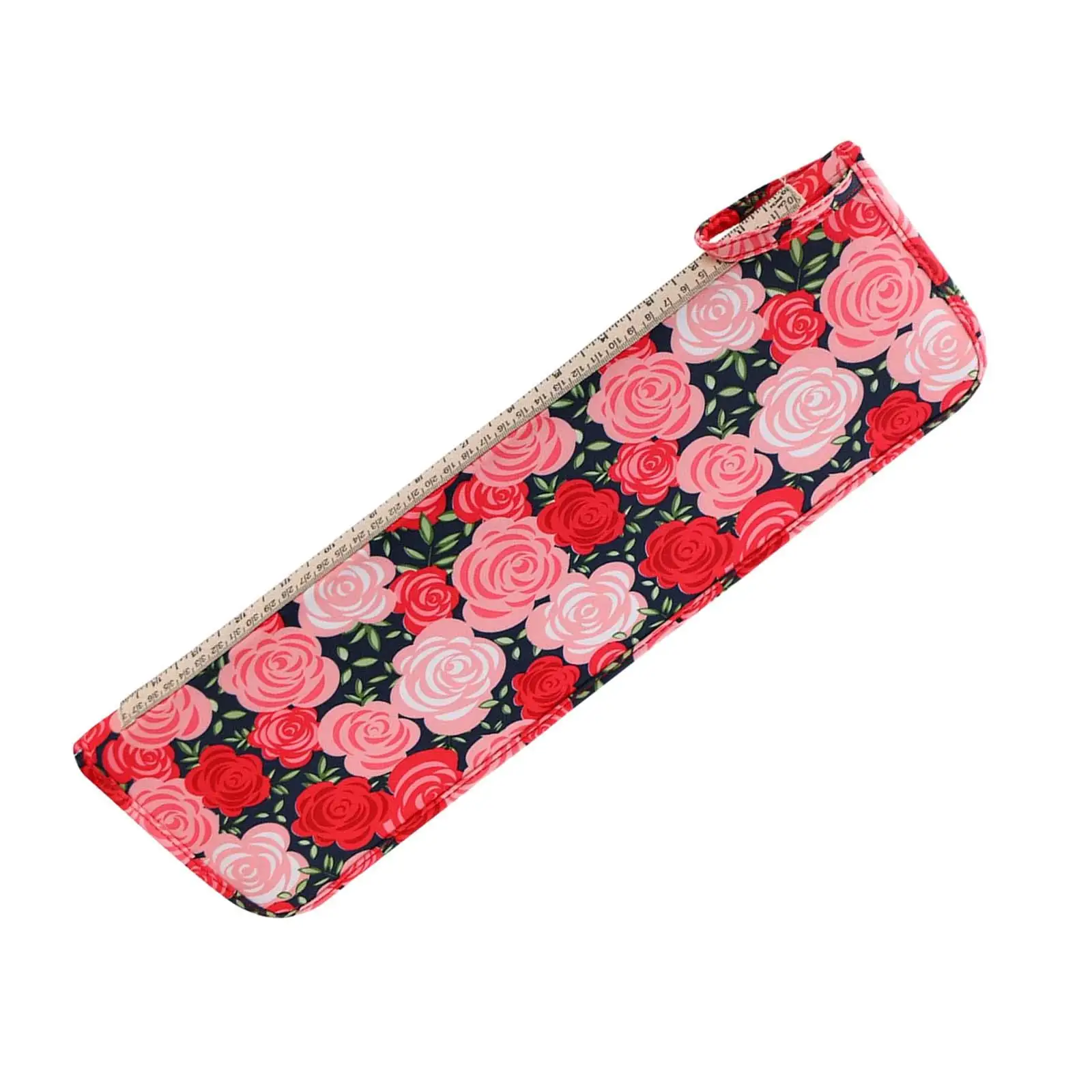 Crochet Hooks Storage Bag Knitting Needle Bag Knitting Tools 600D Oxford Cloth Compact Needle Case Pouch Organizer