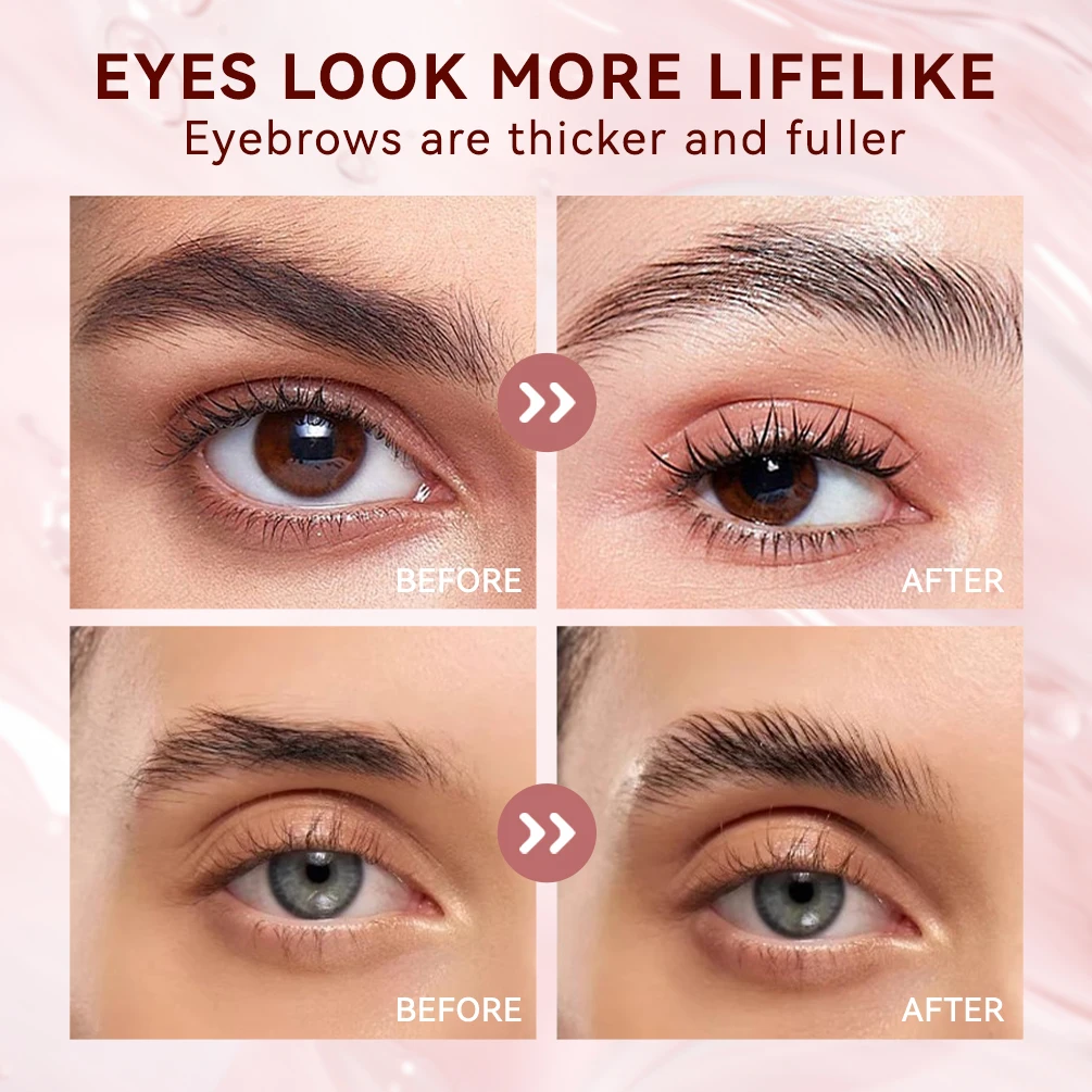 QIBEST Natural Colourless Styling Eyebrow Wax Relaxing Eyebrow Fixing Soap Transparent Long-Lasting Eyebrow Defining Gel Makeup 4