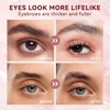 QIBEST Natural Colourless Styling Eyebrow Wax Relaxing Eyebrow Fixing Soap Transparent Long-Lasting Eyebrow Defining Gel Makeup 4