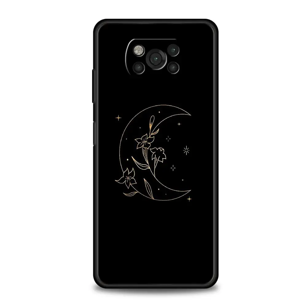 Romantic Black and White Love Sun Moon Phone Case Cover