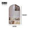 New Large Capacity Wardrobe Dust Cover Reusable Wardrobe Organizer Hanging Storage Bag Garment Protector Underwear Socks Storage 6