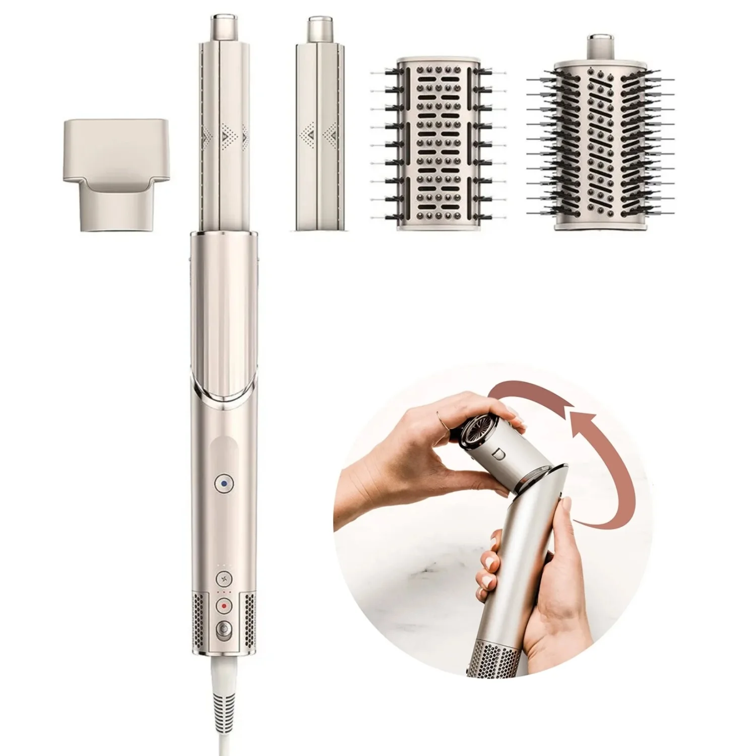 SharkHD430FlexStyleAirStylingDryingSystemPowerfulHairDryer