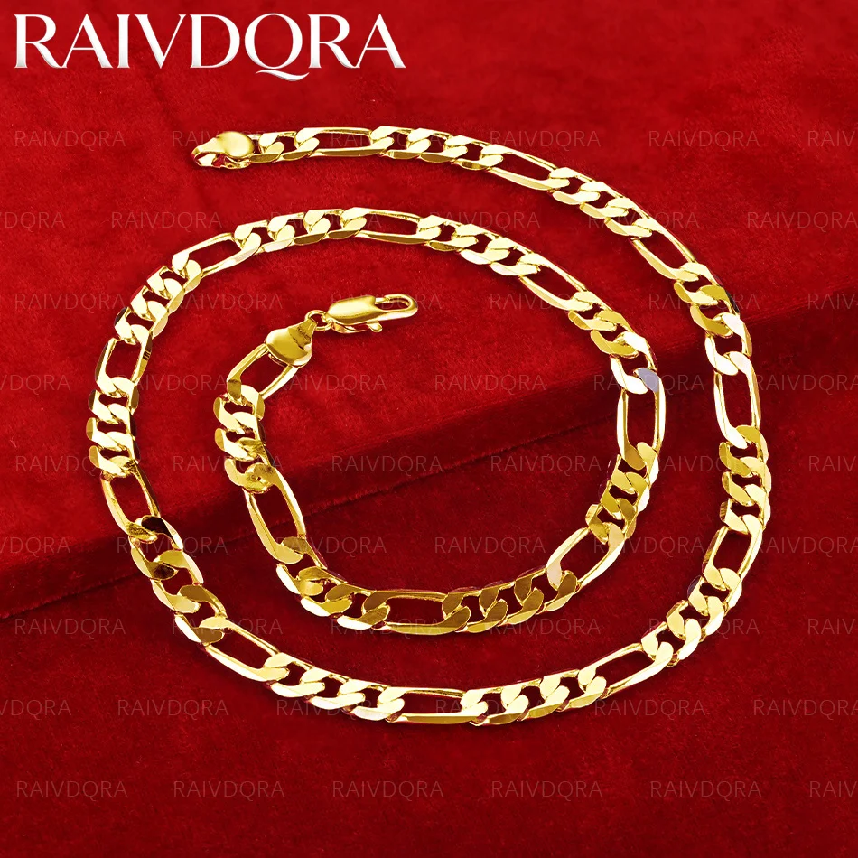 Elegant 18K Gold Plated Chain Necklace - Timeless Fashion Jewelry Gift