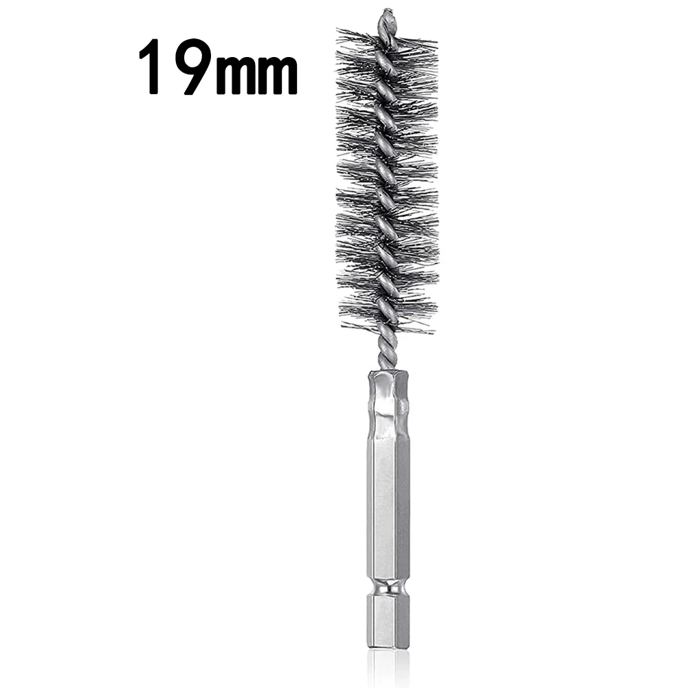 8-19mm Wire Tube Machinery Cleaning Brush Rust Cleaner Washing Polishing Tools For Automotive Manufacturing Processing Industry 5