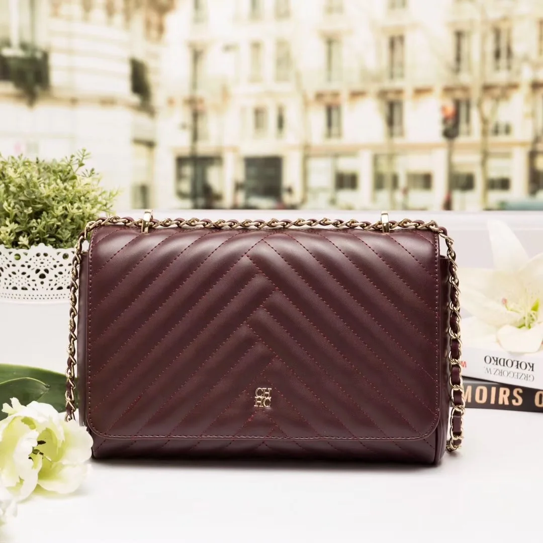 ل CH الجلود الفاخرة العلامة التجارية السيدات موضة...