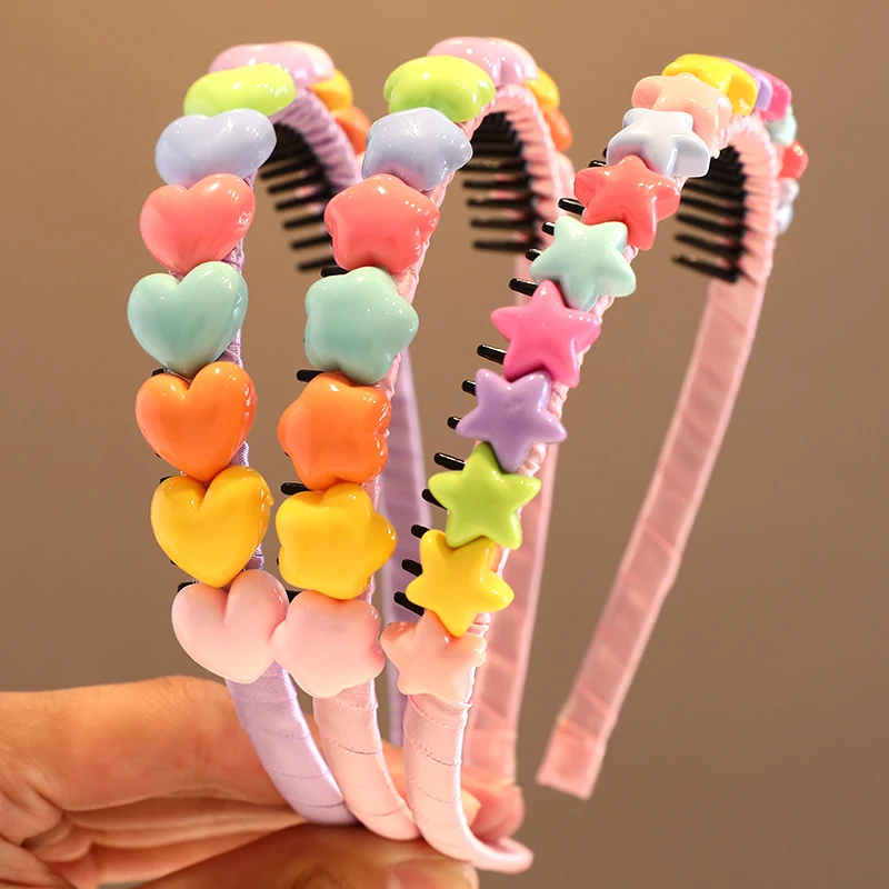 Girls Colorful Flower Hairbands - Cute Headbands for Kids