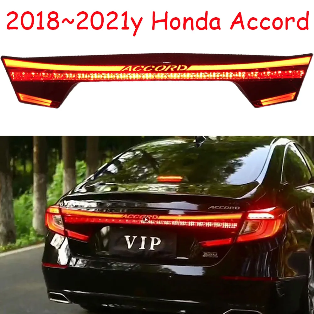 

Задний фонарь для автомобильного бампера для Honda Accord, светодиодный задний фонарь 2018 ~ 2021y, автомобильные аксессуары, задний фонарь для Accord, задний фонарь, противотуманный